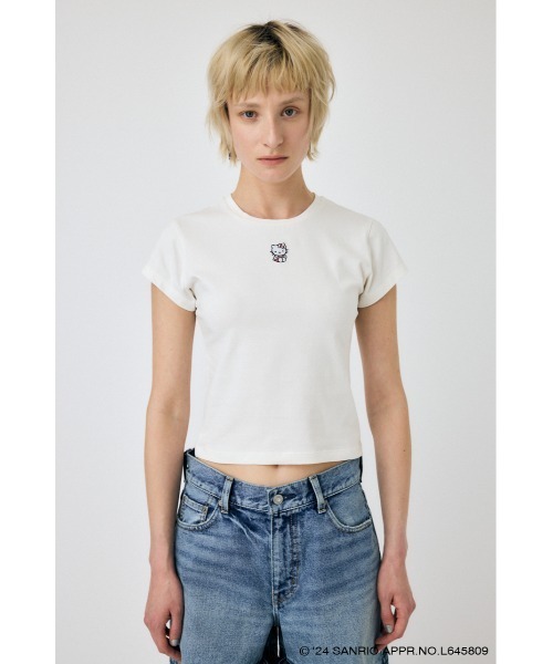 tシャツ HELLO KITTY TINY Tシャツ レディース HELLO KITTY TINY Tシャツ（Tシャツ/カットソー）｜MOUSSY