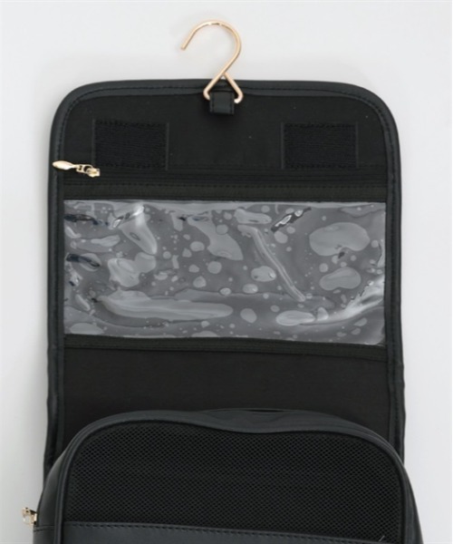 axes femme（アクシーズファム）の「薔薇×キルトハンギングポーチ（ポーチ・レディース・ピンク/ブラック・FREE）」の7枚目の写真