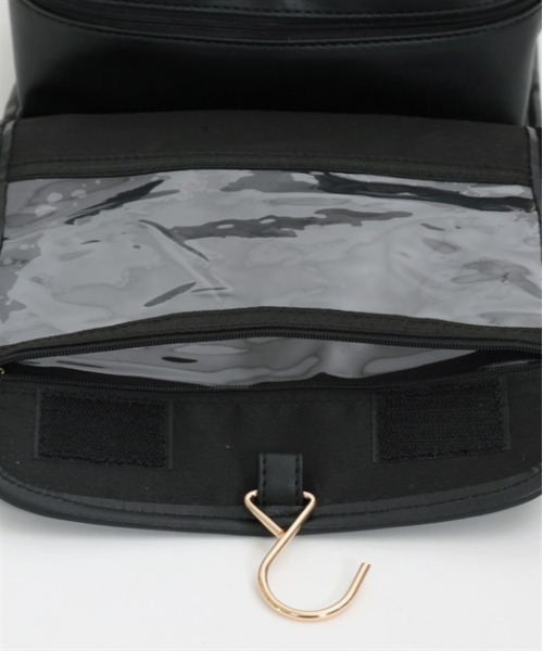 axes femme（アクシーズファム）の「薔薇×キルトハンギングポーチ（ポーチ・レディース・ピンク/ブラック・FREE）」の10枚目の写真