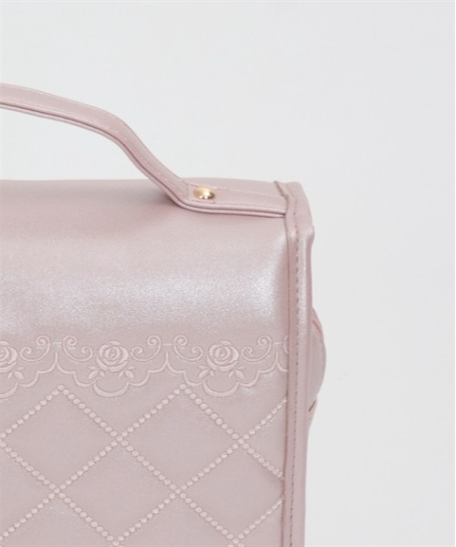 axes femme（アクシーズファム）の「薔薇×キルトハンギングポーチ（ポーチ・レディース・ピンク/ブラック・FREE）」の16枚目の写真