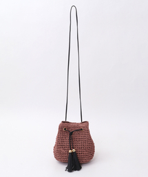 ティアドロップ型ざっくり編みバッグ(取り扱い店舗限定)