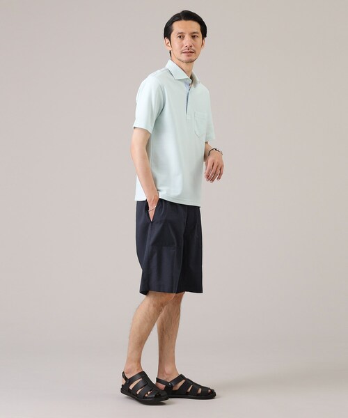 TAKEO KIKUCHI(タケオキクチ)の「◆リネン ショート パンツ(その他パンツ・メンズ・ブルー系その他/カーキ・02/03/04)」の15枚目の写真