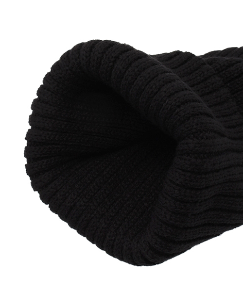 Another Edition（アナザーエディション）の「リブニットキャップ/AE RIB KNIT CAP◆（ニットキャップ/ビーニー・レディース・ブラック/グレー/ワインレッド/オリーブ/ダークグレー/ネイビー・フリー）」の8枚目の写真