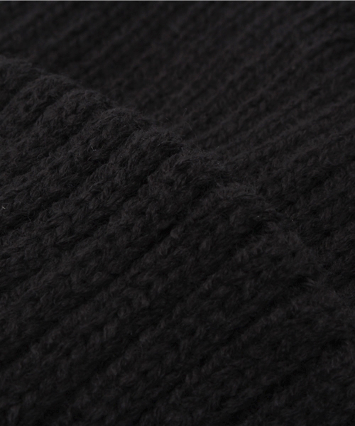 Another Edition（アナザーエディション）の「リブニットキャップ/AE RIB KNIT CAP◆（ニットキャップ/ビーニー・レディース・ブラック/グレー/ワインレッド/オリーブ/ダークグレー/ネイビー・フリー）」の9枚目の写真