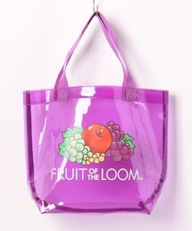 Donnaruma | 「FRUIT OF THE LOOM」フルーツ柄クリアカラーバッグ(トートバッグ)