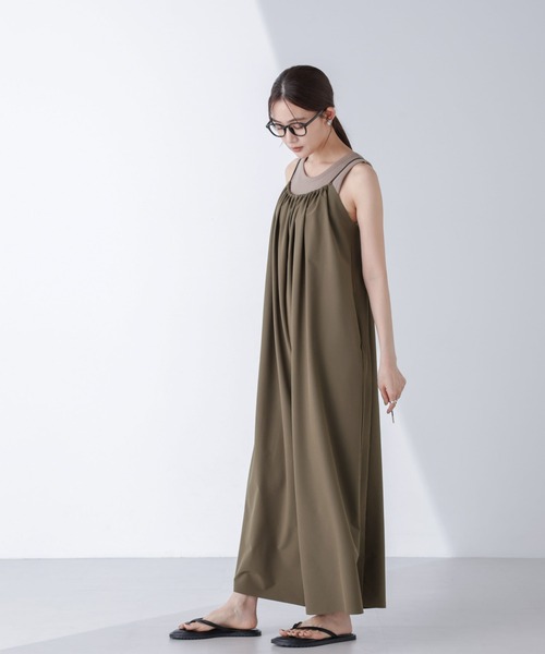 【united arrows】WATERSIDE&DAILYWEARサロペット UNITED ARROWS green label relaxing - 【NAVY】サスペンダー