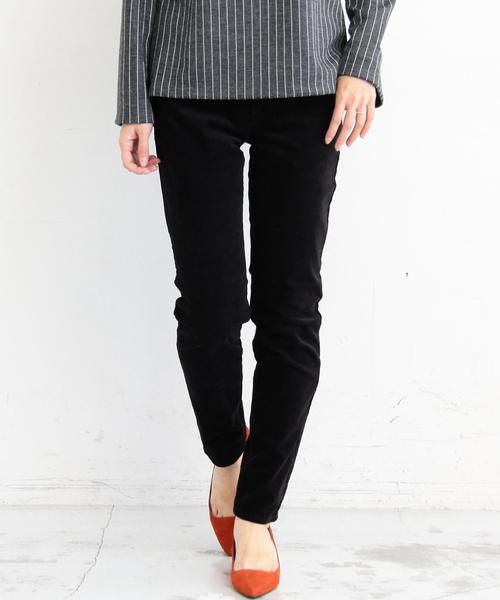 BEAUTY&YOUTH UNITED ARROWS（ビューティーアンドユースユナイテッドアローズ）の「BY 18W コードスキニーパンツ◆（その他パンツ・レディース・ブラウン/コバルトブルー/オフホワイト/ブラック・SMALL/MEDIUM/LARGE）」の3枚目の写真