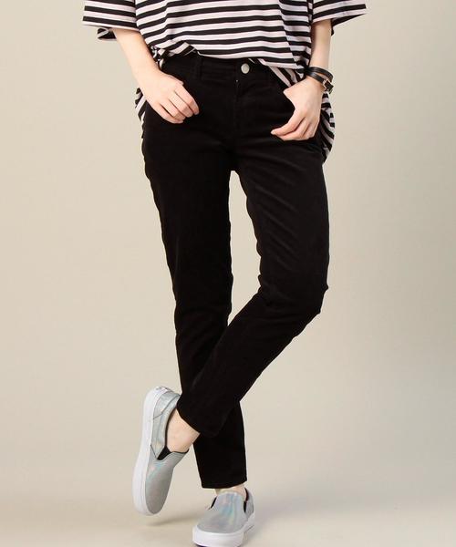 BEAUTY&YOUTH UNITED ARROWS（ビューティーアンドユースユナイテッドアローズ）の「BY 18W コードスキニーパンツ◆（その他パンツ・レディース・ブラウン/コバルトブルー/オフホワイト/ブラック・SMALL/MEDIUM/LARGE）」の13枚目の写真