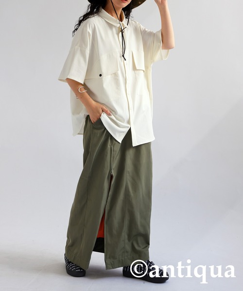 アンティカ☆ねじりデザインシャツ アンティカ☆ねじりデザインシャツ アンティカ☆ねじりデザインシャツ