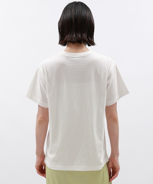 LAKOLE（ラコレ）の「タウンフォトTEE / 127795（Tシャツ/カットソー・レディース・ブラック/ホワイト系/ホワイト系1/ブルー・SMALL/MEDIUM）」の6枚目の写真