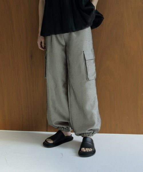 アンヌーク　glitter cargo pants38 anuke 【SALE】 アンヌーク 即日発送 Glitter Cargo Pants