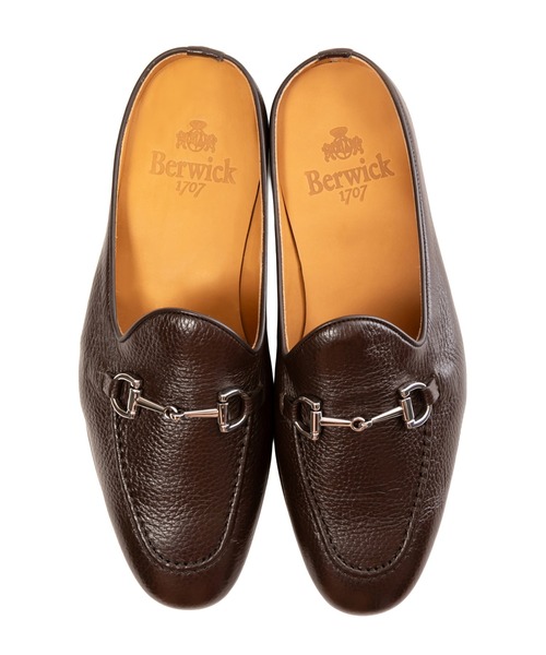 Berwick1707(バーウィック)の「Berwick バーウィック ローファー 5603 ゴム×レザーソール(ローファー・メンズ・ブラック/ダークブラウン・39/40/41/42/43)」の4枚目の写真
