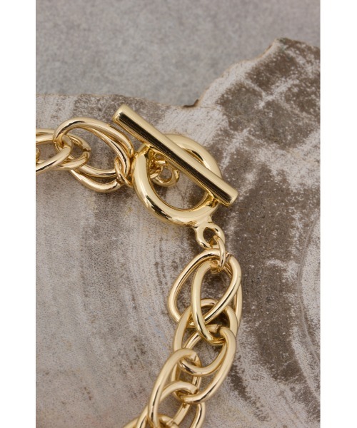 AZUL by moussy(アズールバイマウジー)の「ボリュームチェーンブレスレット(ブレスレット・レディース・ゴールド系その他/シルバー・FREE)」の6枚目の写真