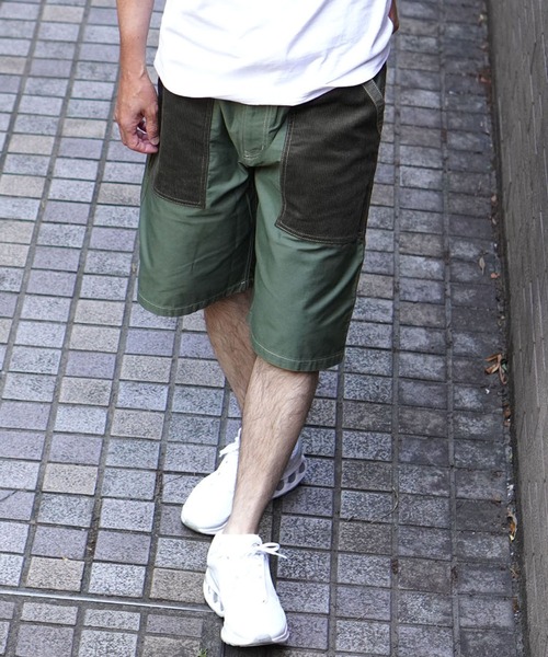 BROOKLYN OVERALL（ブルックリンオーバーオール）の「モールリップショーツ（その他パンツ・メンズ・カーキ・LARGE）」の2枚目の写真