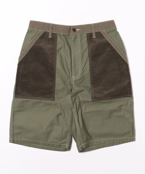 BROOKLYN OVERALL（ブルックリンオーバーオール）の「モールリップショーツ（その他パンツ・メンズ・カーキ・LARGE）」の3枚目の写真