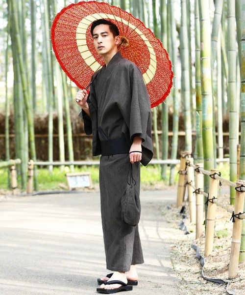 jiggys shop(ジギーズショップ)の「浴衣2点セット (浴衣+帯)(浴衣・メンズ・グレー系その他2/ブラック系その他4/ブラック系その他2/ベージュ系その他/ブラック系その他3/ブルー系その他/ブラック系その他/ブルー系その他5/ブルー系その他4/ブルー系その他3/ブルー系その他2/ブラウン系その他/グレー系その他/グレー系その他5/グレー系その他4/グレー系その他3・MEDIUM/X-SMALL/X-LARGE/LARGE/SMALL)」の22枚目の写真