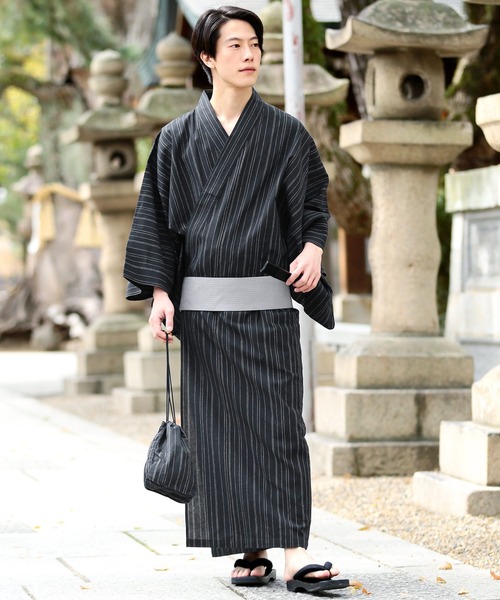 jiggys shop(ジギーズショップ)の「浴衣2点セット (浴衣+帯)(浴衣・メンズ・グレー系その他2/ブラック系その他4/ブラック系その他2/ベージュ系その他/ブラック系その他3/ブルー系その他/ブラック系その他/ブルー系その他5/ブルー系その他4/ブルー系その他3/ブルー系その他2/ブラウン系その他/グレー系その他/グレー系その他5/グレー系その他4/グレー系その他3・MEDIUM/X-SMALL/X-LARGE/LARGE/SMALL)」の18枚目の写真