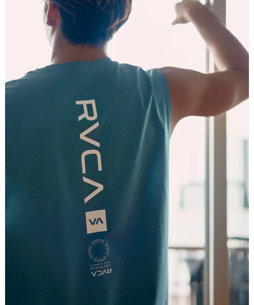 セール】RVCA メンズ 【AZUL】 VA VENT SURF TANK ラッシュ