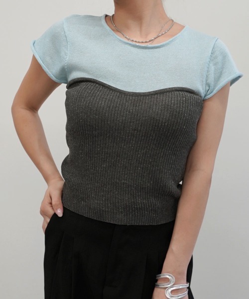 ドッキングベアトップス（Tシャツ/カットソー）｜Rashik（ラシク）