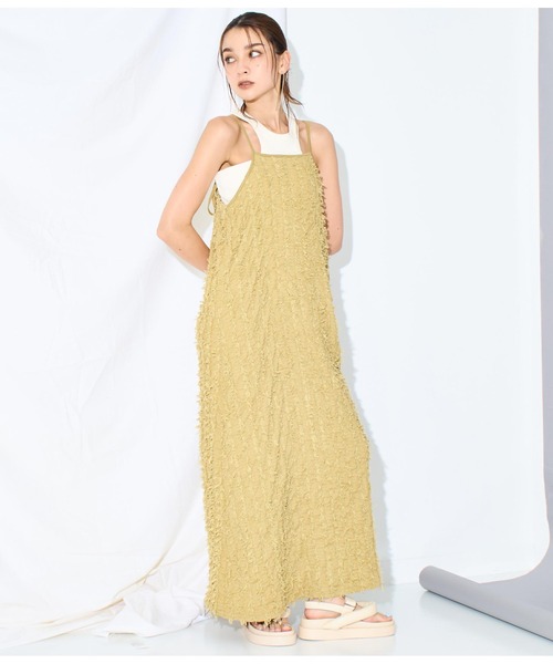 Settimissimo（セッティミッシモ）の「スムースデザインアメリカンスリーブタンクトップ（タンクトップ・レディース・モカ/ブラック/アイボリー・FREE）」の14枚目の写真