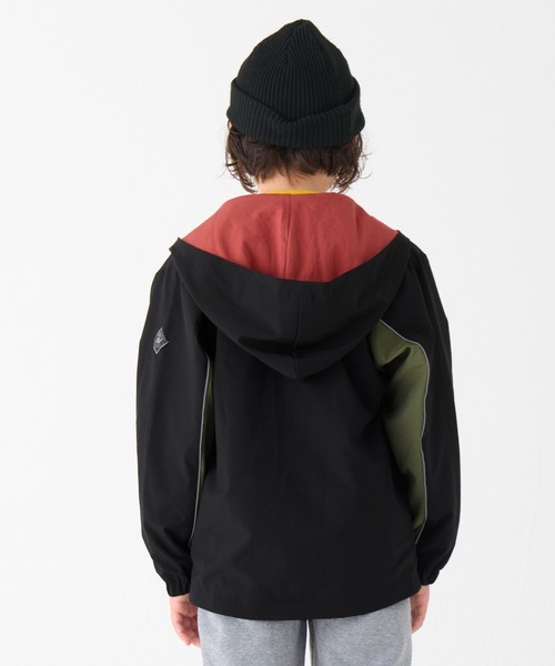 KRIFF MAYER Kid's Collection(クリフメイヤーキッズコレクション)の「【撥水・防汚】ストレッチアクティブマンパ(マウンテンパーカー・キッズ・ブラック/オリーブ/ネイビー/ベージュ・130/120/170/160/150/140)」の13枚目の写真