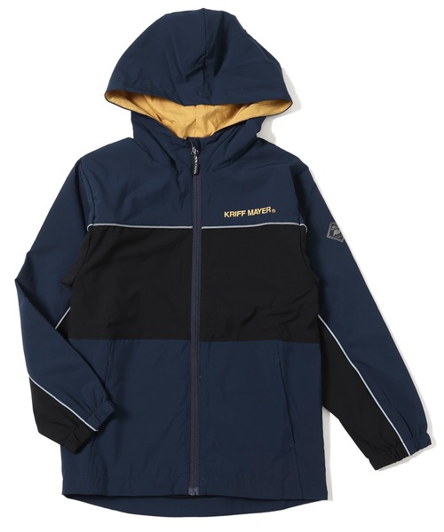 KRIFF MAYER Kid's Collection(クリフメイヤーキッズコレクション)の「【撥水・防汚】ストレッチアクティブマンパ(マウンテンパーカー・キッズ・ブラック/オリーブ/ネイビー/ベージュ・130/120/170/160/150/140)」の20枚目の写真