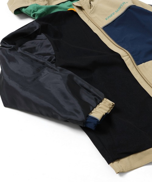 KRIFF MAYER Kid's Collection(クリフメイヤーキッズコレクション)の「【撥水・防汚】ストレッチアクティブマンパ(マウンテンパーカー・キッズ・ブラック/オリーブ/ネイビー/ベージュ・130/120/170/160/150/140)」の7枚目の写真