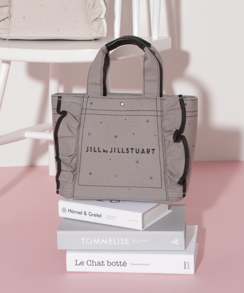 【新品同様】JILLSTUART フリル ビジュー ショルダーバッグ JILL by JILL STUART｜ビジューフリルトート | Rakuten Fashion