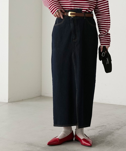 BONLECILL（ボンルシール）の「ヴィンテージライク デザインバックルレザーベルト（ベルト・レディース・ブラック/ブラウン・FREE）」の18枚目の写真