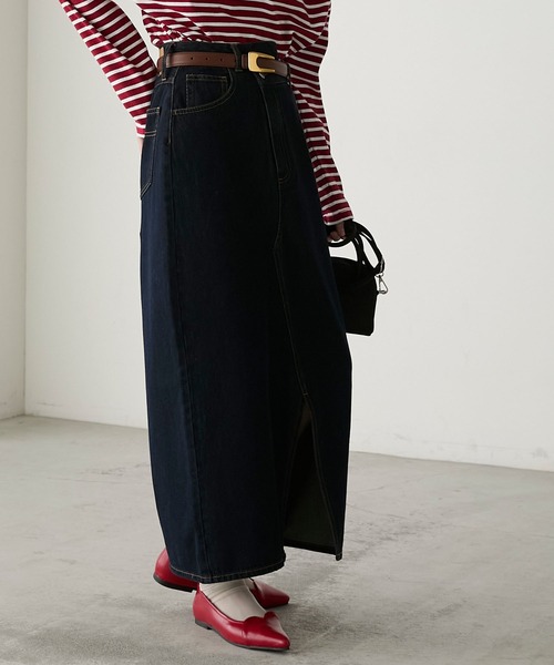 BONLECILL（ボンルシール）の「ヴィンテージライク デザインバックルレザーベルト（ベルト・レディース・ブラック/ブラウン・FREE）」の19枚目の写真