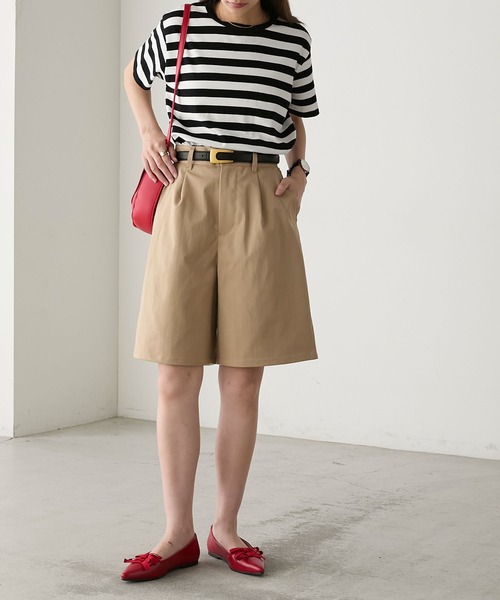 BONLECILL（ボンルシール）の「ヴィンテージライク デザインバックルレザーベルト（ベルト・レディース・ブラック/ブラウン・FREE）」の14枚目の写真