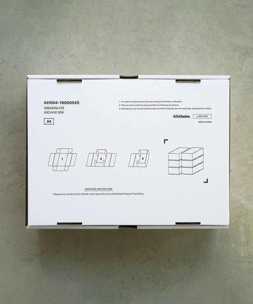 HIGHTIDE（ハイタイド）の「ANAHEIM アナハイム アーカイブボックス 収納ボックス 2箱入り（収納グッズ・レディース・その他1/その他2・FREE）」の6枚目の写真