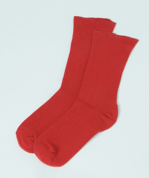 studio CLIP(スタディオクリップ)の「【daily CLIP】ゆるのびゴムなしソックス(ソックス/靴下・レディース・ロイヤルブルー/マスタード/その他1/ブラック/グリーン/ピンク/レッド・FREE)」の6枚目の写真