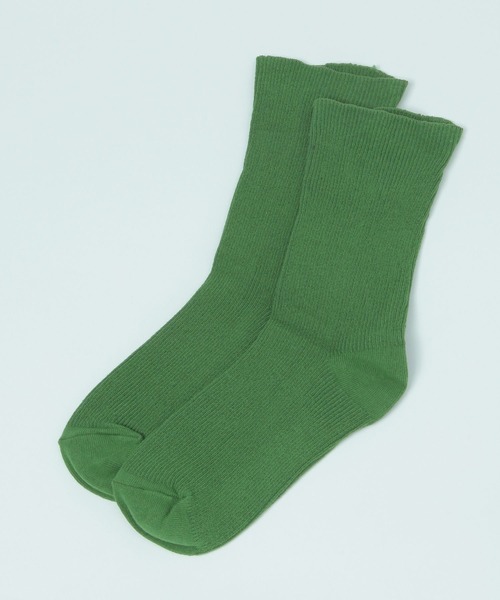 studio CLIP(スタディオクリップ)の「【daily CLIP】ゆるのびゴムなしソックス(ソックス/靴下・レディース・ロイヤルブルー/マスタード/その他1/ブラック/グリーン/ピンク/レッド・FREE)」の2枚目の写真