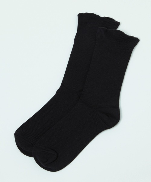 studio CLIP(スタディオクリップ)の「【daily CLIP】ゆるのびゴムなしソックス(ソックス/靴下・レディース・ロイヤルブルー/マスタード/その他1/ブラック/グリーン/ピンク/レッド・FREE)」の1枚目の写真