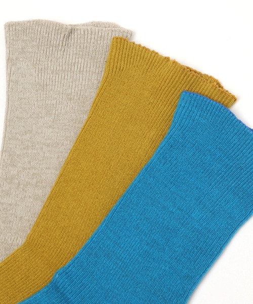 studio CLIP(スタディオクリップ)の「【daily CLIP】ゆるのびゴムなしソックス(ソックス/靴下・レディース・ロイヤルブルー/マスタード/その他1/ブラック/グリーン/ピンク/レッド・FREE)」の13枚目の写真