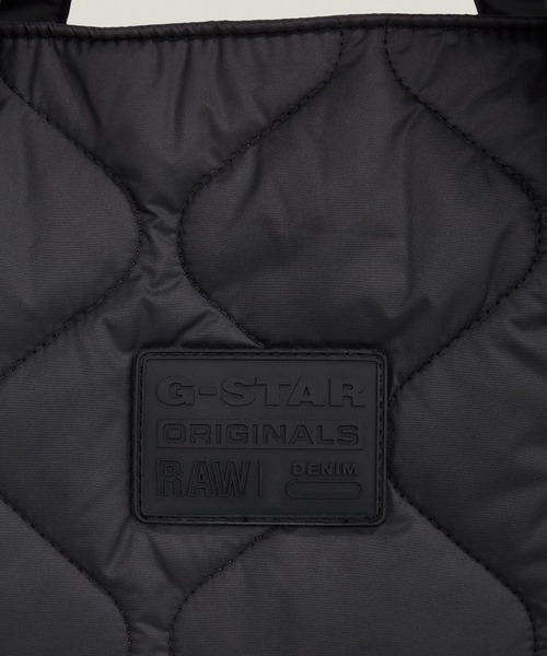 メンズ 【新品】G-STAR RAW PUFFER TOTE トートバッグ黒