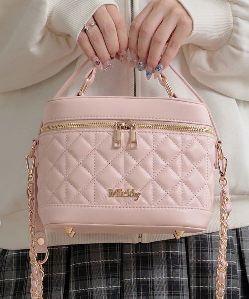 Miridy(ミリディー)の「推し活【オシイロ】バニティバッグ(ショルダーバッグ・レディース・ブラック/ブルー/ホワイト/グリーン/ピンク/レッド/パープル/オレンジ/イエロー/オレンジ系その他/ピンク系その他/ブルー系その他・FREE)」の9枚目の写真
