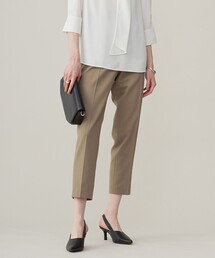 ウール2WAYストレッチ ドロストパンツ