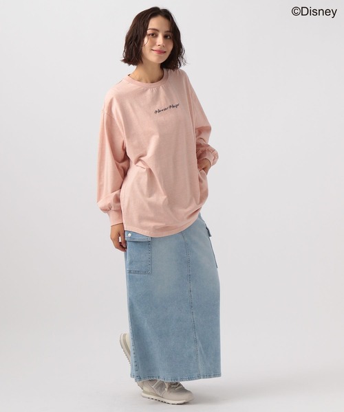 セール】【Disney(ディズニー)ミッキー&ミニー】ロンT（Tシャツ