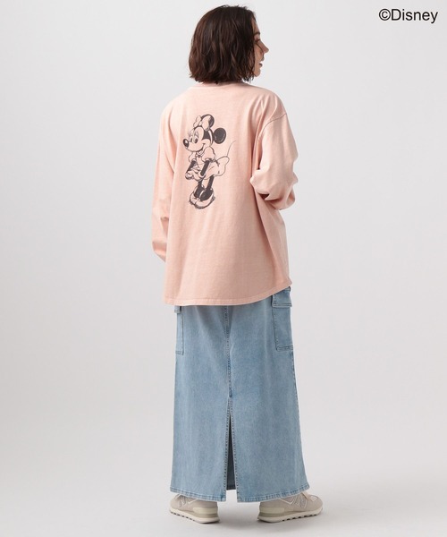 セール】【Disney(ディズニー)ミッキー&ミニー】ロンT（Tシャツ