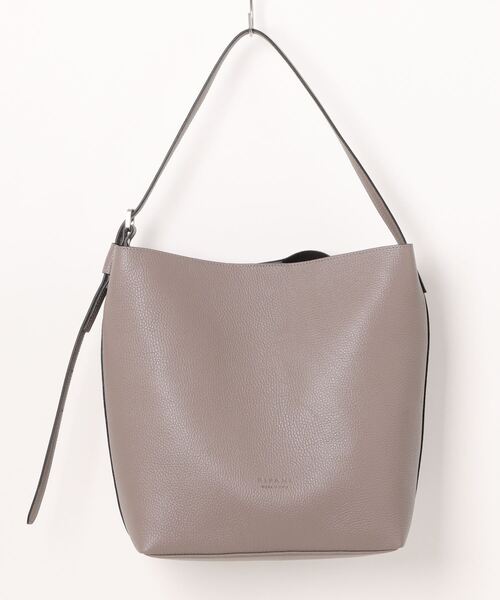 RIPANI(リパーニ)の「【RIPANI】レザーショルダーバッグ(Q46356)(ショルダーバッグ・レディース・ブラック/ダークグレー/ライトグレー/ホワイト/キャメル・ALL)」の19枚目の写真