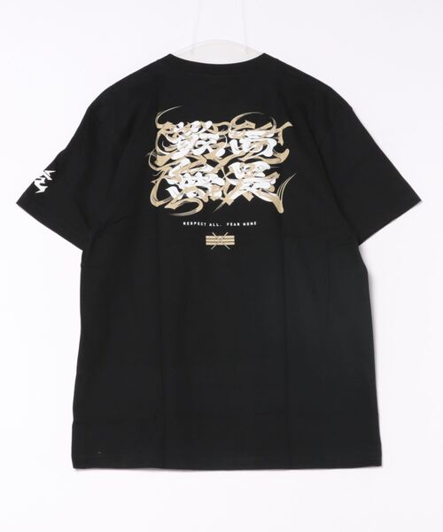 B.I.D.(ビーアイディー)の「《KINJAZ》Graphic T(Tシャツ/カットソー・メンズ・ブラック/サックスブルー・LARGE/MEDIUM)」の3枚目の写真