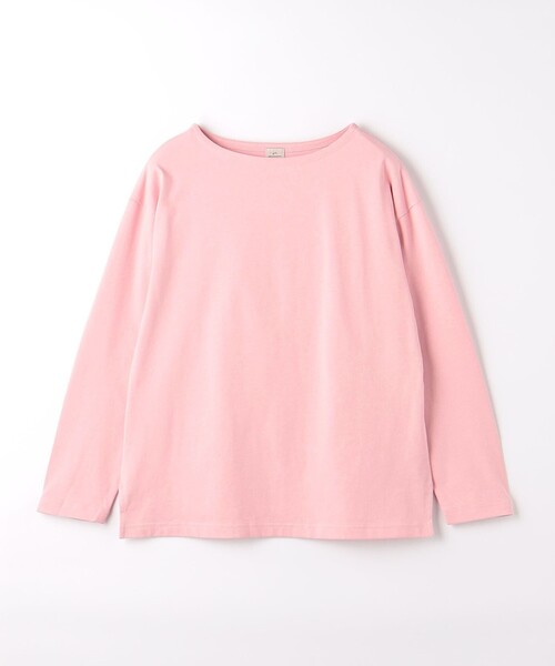 green label relaxing(グリーンレーベルリラクシング)の「ライト バスク シャツ(Tシャツ/カットソー・レディース・グレー/ライトピンク/その他3/その他1/その他2・36/38)」の13枚目の写真