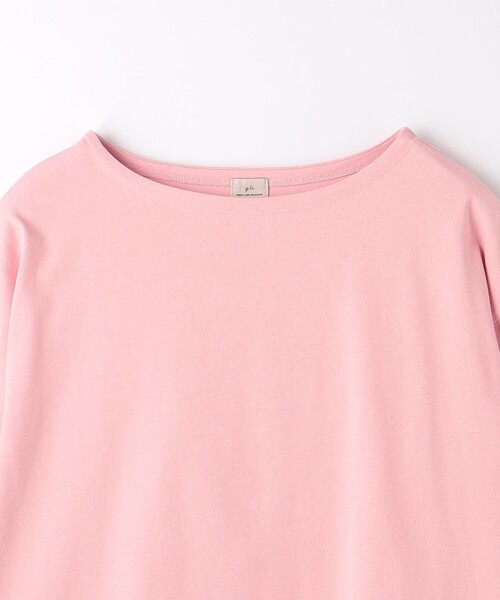 green label relaxing(グリーンレーベルリラクシング)の「ライト バスク シャツ(Tシャツ/カットソー・レディース・グレー/ライトピンク/その他3/その他1/その他2・36/38)」の11枚目の写真