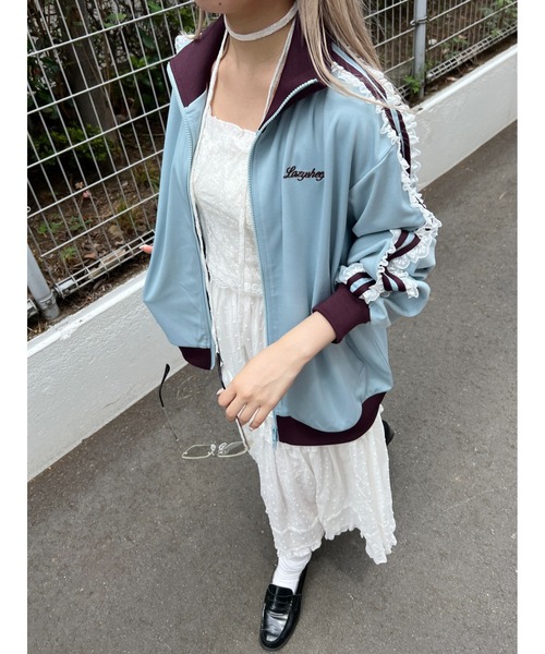 WC（ダブル シー）の「フリルレースラインジャージ（ジャージ）」 - WEAR