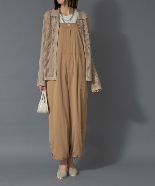 【セール】メッシュ長袖ニットポロシャツ（ニット/セーター）｜each（イーチ）