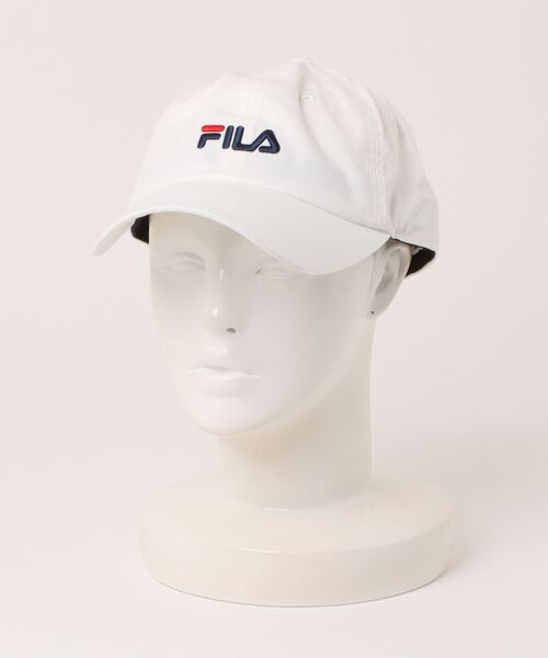 FILA（フィラ）の「【FILA/フィラ】ツイルキャップ 117113701（キャップ・メンズ・ブラック/ホワイト/ベージュ・FREE）」の3枚目の写真