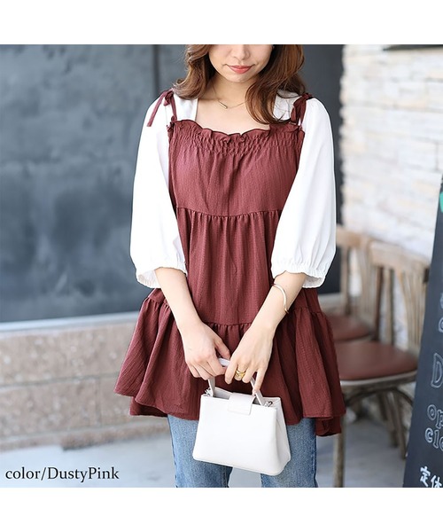 フェイクレイヤードティアードキャミチュニック（チュニック）｜GOLDJAPAN（ゴールドジャパン）