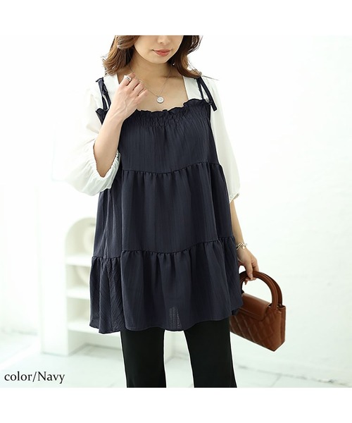 フェイクレイヤードティアードキャミチュニック（チュニック）｜GOLDJAPAN（ゴールドジャパン）